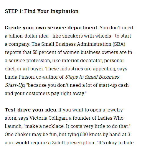 One page business plan template oprah