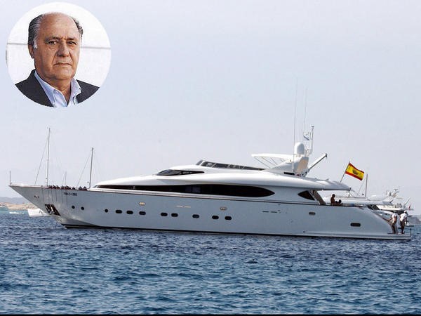 Amancio Ortega yacht valladolid