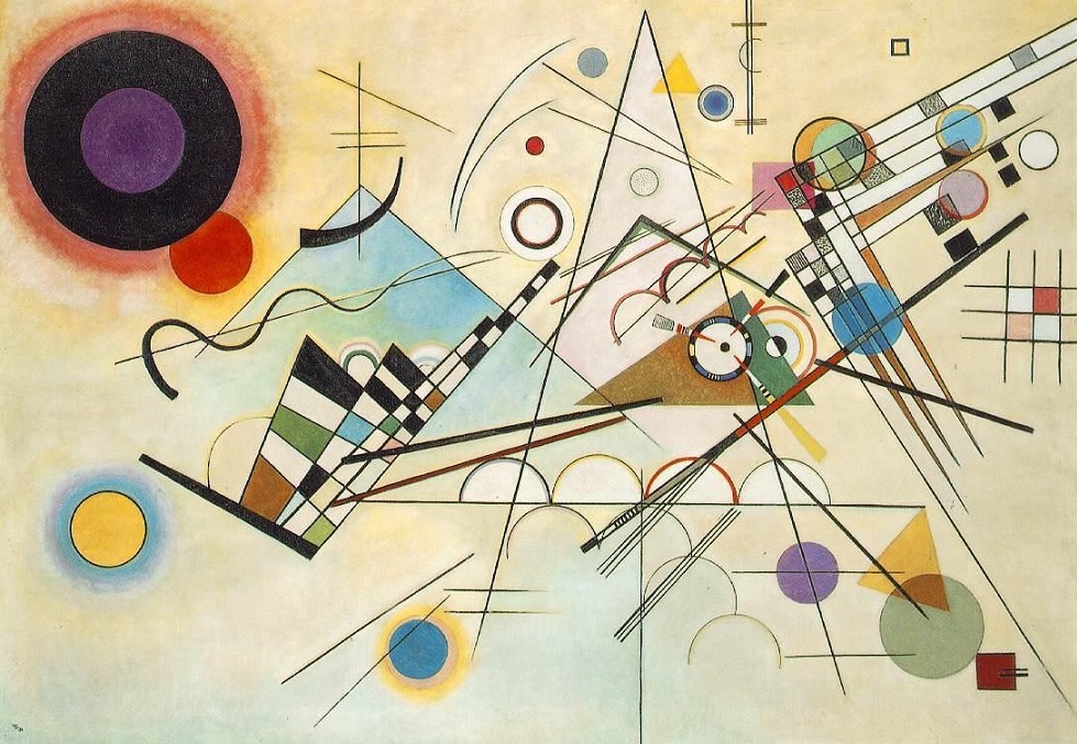 Composition 8 kandinsky painting