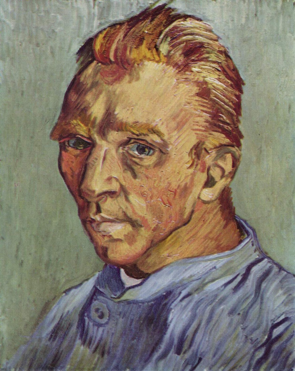 Portrait de L'Artiste Sans Barbe van gogh painting