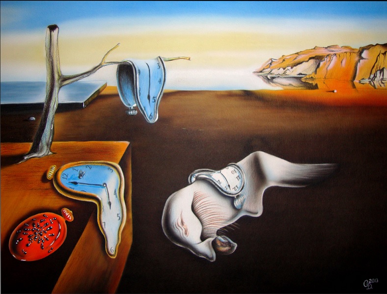The Persistence of Memory salvador deli painting