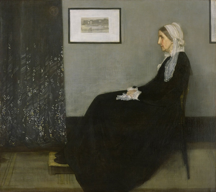 Whistler’s Mother james mcneill whistler painting