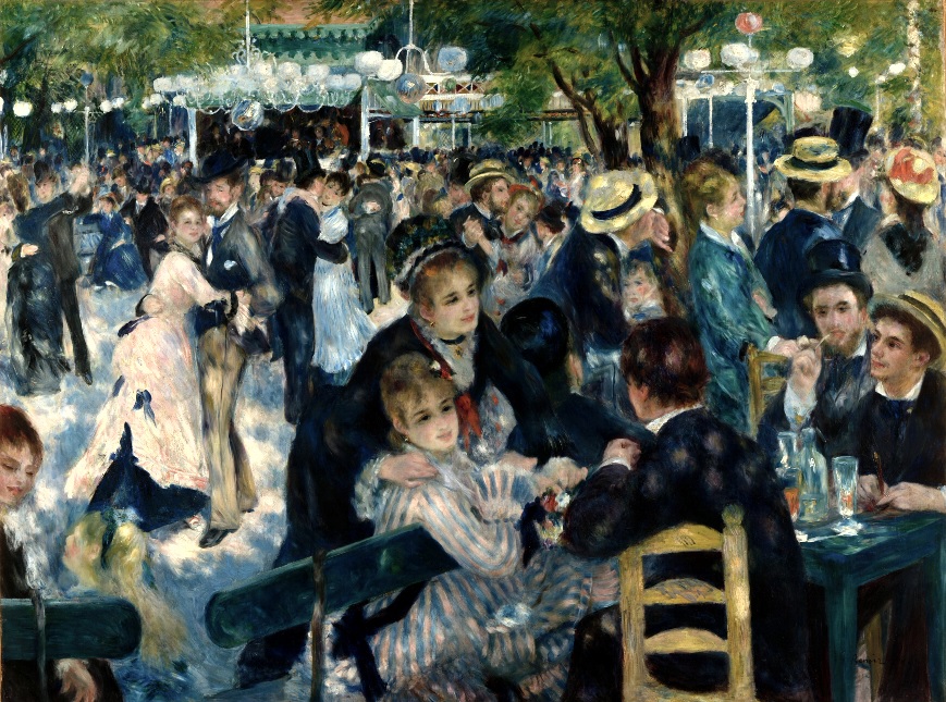 la moulin de la galette renoir painting