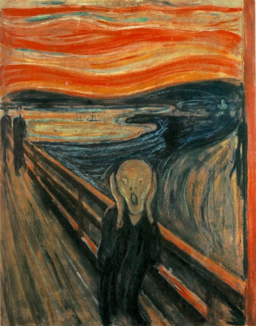 the scream edvard munch poster