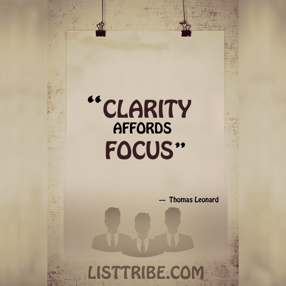 THOMAS LEONARD's quote regarding the Leadership.