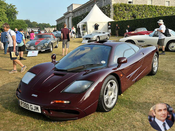 rowan atkinson cars collection