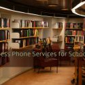 Business phone services for schools