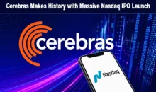 Cerebras stock skyrockets seventy percent in massive Nasdaq IPO
