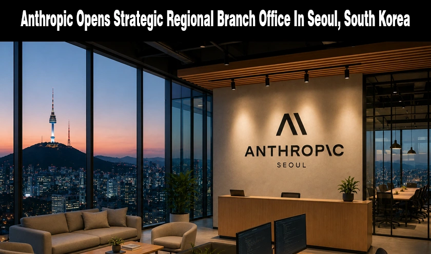 Anthropic Opens Strategic Regional Branch Office In Seoul South Korea news banner for WiseToast.com.